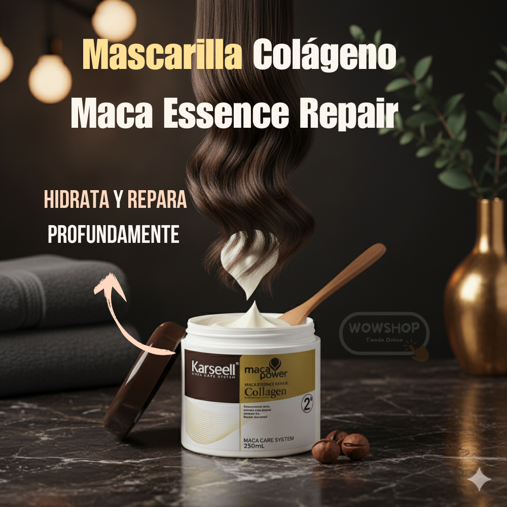 🔥 Esencia Viva 4x1 – Repara el daño de cubrir canas y devuelve la vida a tu cabello + Shampoo y Crema Proteína GRATIS